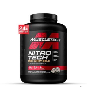 MuscleTech Nitro-Tech 100% Whey Gold (2.27kg / 5lbs)