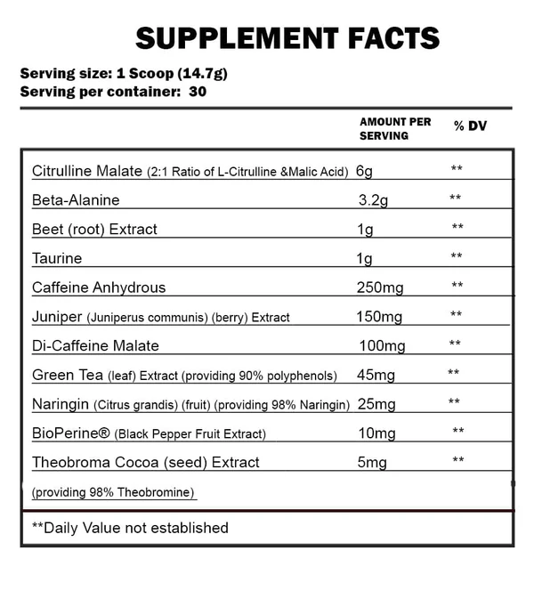 TOTAL WAR PRE-WORKOUT - Image 2
